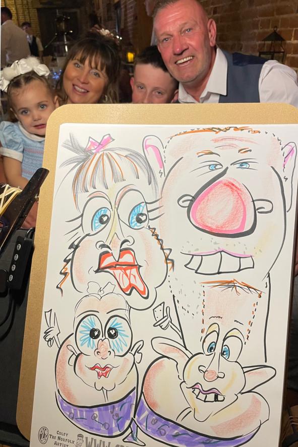 six minute drawings can had a touch of class at your wedding 