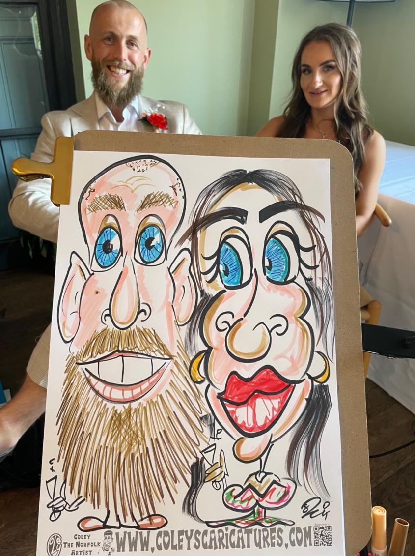 seven minute drawings can had a touch of class at your wedding 