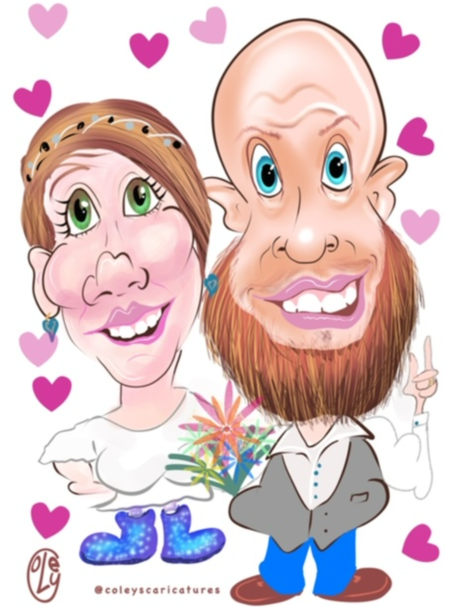 caricature entertainment in Norfolk