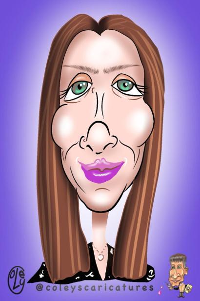 iPad corporate artist at Cambridge UK