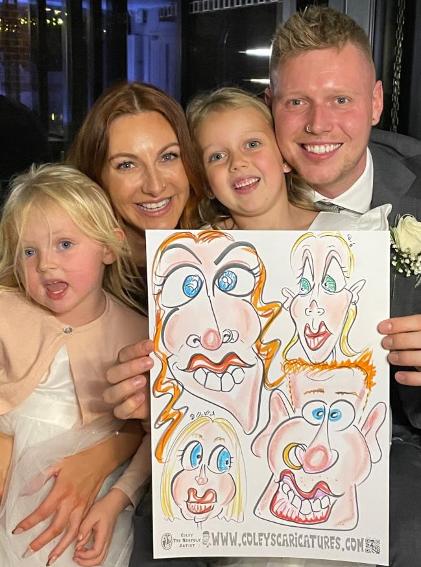 Family drawings keeping all the guests amused at Barnham broom 
