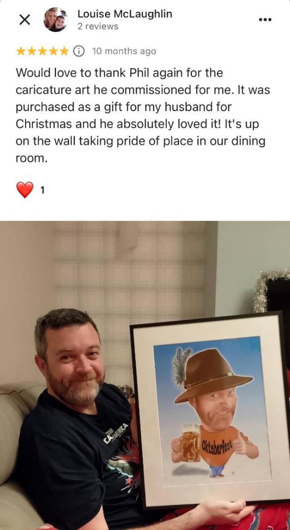 reviews for framed prints of Norfolk caricature artist Coley 