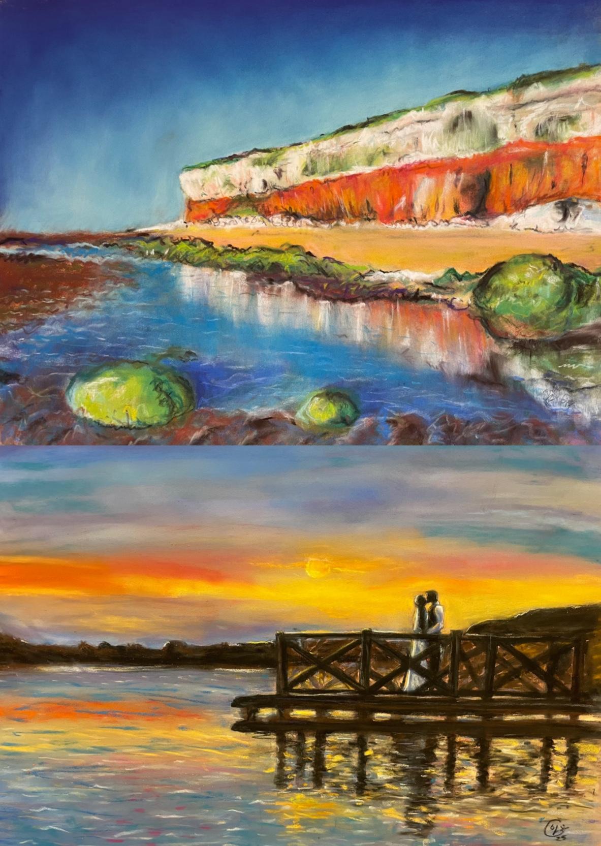 learn to paint pastels 