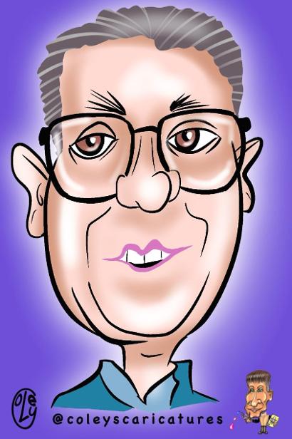 iPad quick drawings for corporate events 