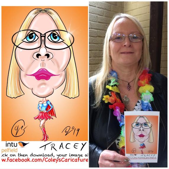 live iPad caricatures are perfect for any kind of event 