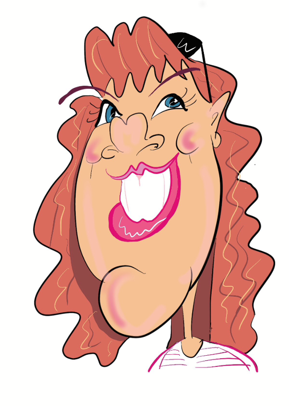 digital caricatures are highly amusing