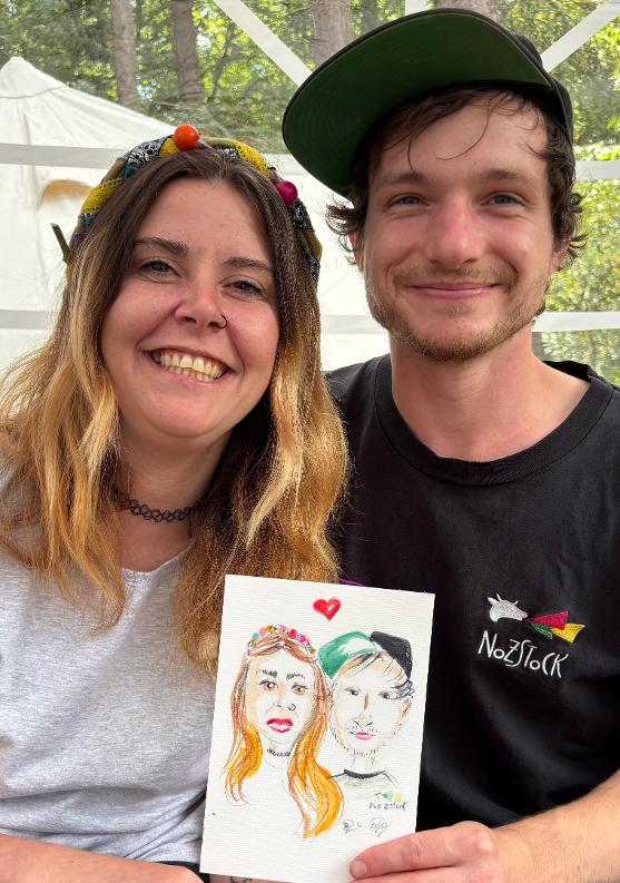 watercolour wedding portraits The Dukes head King's Lynn