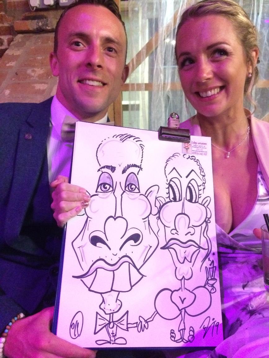 a splash of colour can really brighten up your event drawings 