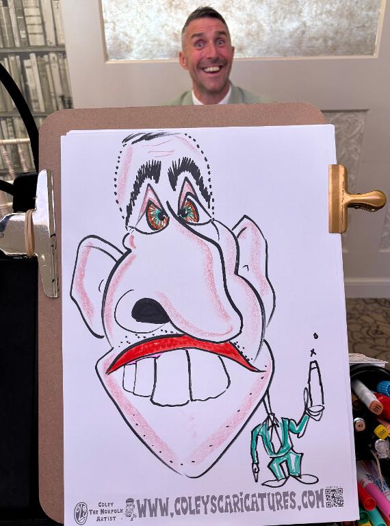 theme drawings and events for corporate Christmas staff parties