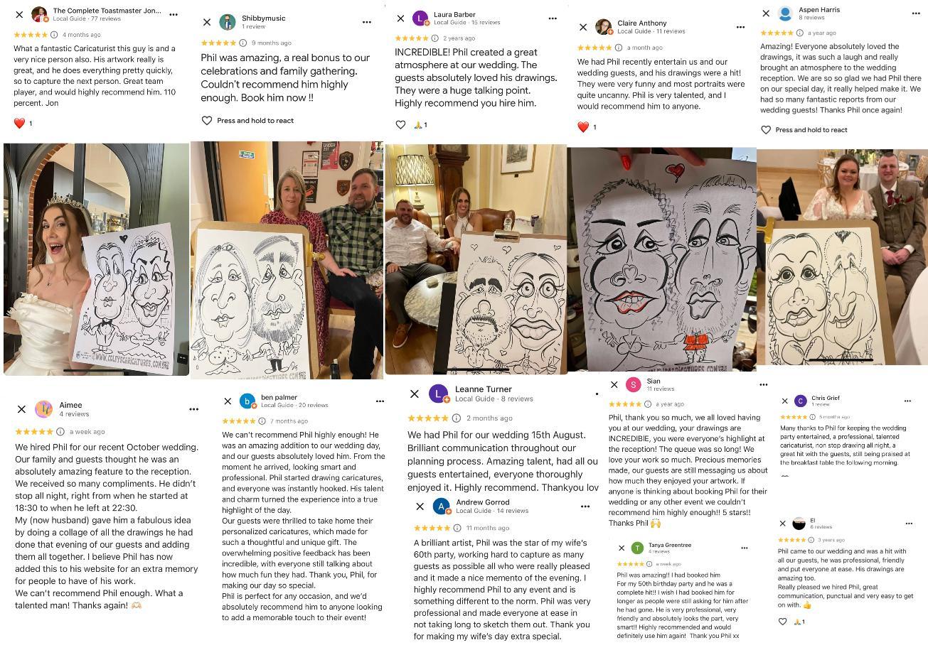 wedding reviews and recomendations 